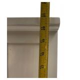 WHITE WALL CURIO CABINET