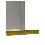 WHITE WALL CURIO CABINET