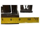 FARMHOUSE TALL VINTAGE DECORATIVE WOOD/METAL LANTERNS