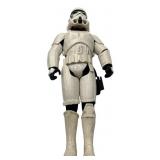 VINTAGE LUKE SKYWALKER ACTION FIGURE WITH REMOVABLE HELMET AND DARTH MAUL SANDALS