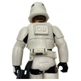 VINTAGE LUKE SKYWALKER ACTION FIGURE WITH REMOVABLE HELMET AND DARTH MAUL SANDALS