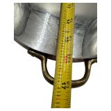 VINTAGE 16" OVAL COPPER/TIN LINED PAELLA FRENCH PAN