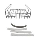 UNDER THE CABINET WIRE SHELVES, LOT OF 2 SHELVES, WHITE