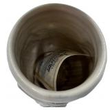 NORMAL ROCKWELL 1982 GOLD RIM PORCELAIN MUGS, LOT OF 8 MUGS