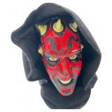 VINTAGE LUKE SKYWALKER ACTION FIGURE WITH REMOVABLE HELMET AND DARTH MAUL SANDALS