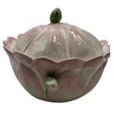 VINTAGE O.G.G. PORCELAIN ITALY COVERED DISH AND BOWL SET