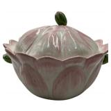 VINTAGE O.G.G. PORCELAIN ITALY COVERED DISH AND BOWL SET