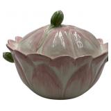 VINTAGE O.G.G. PORCELAIN ITALY COVERED DISH AND BOWL SET