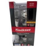 KWIKSET: Keyed Entry door lock..