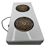 VINTAGE WESTINGHOUSE 2-BURNER ELECTRIC STOVE