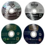 NINTENDO GAME CUBE GAME BUNDLE-Street V3-Medal of Honor X2-Nascar Chase cup 2005