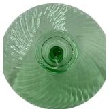 VINTAGE ANCHOR HOCKING URANIUM SANDWICH SERVER