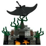 STAR WARS LEGO 7161 COUNTED. COMPLETE SET. GUNGAN SUB