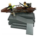 STAR WARS: LEGOS 7104 COUNTED. COMPLETE SET. DESERT SKIFF