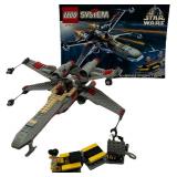 STAR WARS: LEGO 7140 COUNTED. COMPLETE SET. X-Wing Fighter