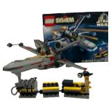 STAR WARS: LEGO 7140 COUNTED. COMPLETE SET. X-Wing Fighter