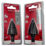 MILWAUKEE JAM-FREE STEP DRILL BIT, SET OF 2