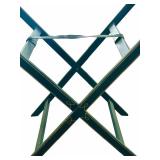 VINTAGE PAINTED TRAY TABLE WITH FOLDING LEGS