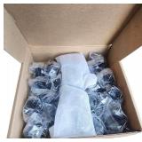 EVERBILT TOP RING CABINET KNOB MATTE BLACK 1.25" DIAMETER 25 COUNT