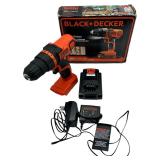 BLACK AND DECKER CORDLESS DRIVER/DRILL