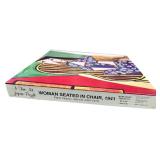 "WOMAN SEATED IN CHAIR, 1941" VINTAGE PUZZLE