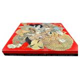 VINTAGE KABUKI EMBROIDERY CROCKER ART GALLERY PUZZLE