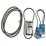 SERPENTINE BELTS BUNDLE OF 3