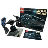 STAR WARS: LEGO 7181 COUNTED-COMPLETE SET TIE INTERCEPTOR WITH EXTRA MINIFIGS