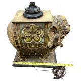 VINTAGE ELEPHANT TABLE LAMP GLENWOOD BY HAEGER R-434