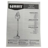 HART 20V CORDLESS STICK VACUUM WITH CHARGER AND BATTERY
