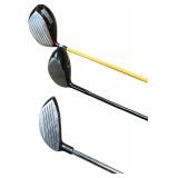 TAYLOR MADE BAG WITH PRIMA GOLF CLUB SET WITH ATTACHMENTS