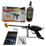 PMI PIRAHNA G2 PAINTBALL GUN WITH CO2 TANK BUNDLE