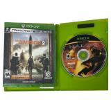 XBOX/XBOX ONE GAMES BUNDLE/ THE DIVISION 2/ HALO 2