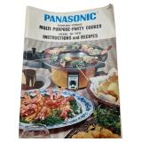 VINTAGE PANASONIC TEMPURA-FONDUE MULTI-PURPOSE PARTY COOKER