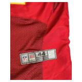 RED SKINS, JERSEY SIZE 44