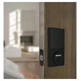DEFIANT SQUARE AGED BRONZE ELECTRIC SINGLE CYLINDER KEYPAD DEADBOLT