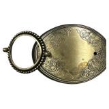 1935 UNITED STATES PEACE SILVER DOLLAR BELT BUCKLE, NO COIN