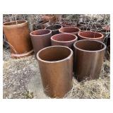 Lot of Ceramic Pipes (545299) 45 Pipes at Different Sizes, *See Description