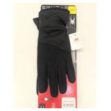 Spyder Mens Core Conduct Touchscreen Compatible Stretch Gloves - Small