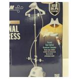 Conair Extreme Steam Full Size Garment Steamer GS121: Standing Steamer for Clothing, 1100W, Detachable Tank, White - Missing Wheel