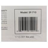 SteamFast 710 Mini Steam Iron: Travel Garment Iron with Folding Handle, 800W, Aluminum Soleplate