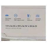 5 Tier Wire Shelving - Brightroom™ - Black