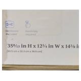 8 Drawer Storage Cart - Brightroom™: Rolling Utility Cart, Powder-Coated Steel & Polypropylene, White