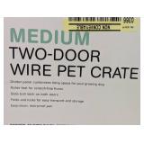 Wire Collapsible Dog Crate - Black - Boots & Barkley™ - Medium