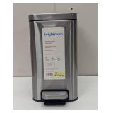 10L Stainless Slim Step Trash Can - Brightroom™