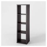4 Cube Vertical Organizer - Brightroom™ - Espresso