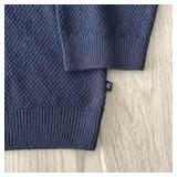 GAP Seed Stitch Sweater-Medium-Navy Blue