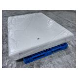 Sound Sleep Basic 8" Medium Firm Memory Foam Queen Mattress - MSRP $499.99 -