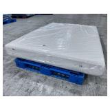 Sound Sleep Basic 8" Medium Firm Memory Foam Queen Mattress - MSRP $499.99 -