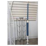 No Sale Lot: ironing board, car mats, pool cleaner spaw wand, cd racks